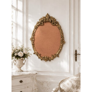 กรอบกระจก Snowwhite สีทองรมดำ ขนาด 76 x 94 ซม.