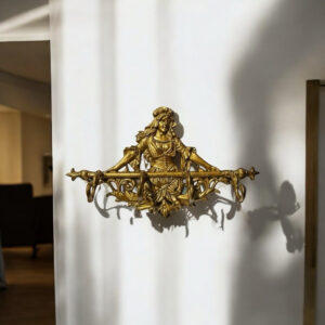 Mademoiselle Hook Antique Gold Series ตะขอแขวน รุ่น มาดมัวแซล สีทองรมดำ ขนาดสูง 30 ซม.